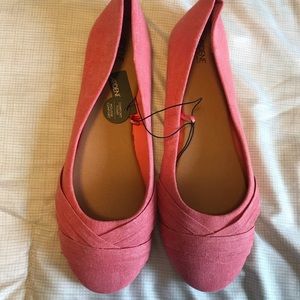 Pink Ardene flats